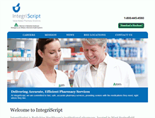Tablet Screenshot of integriscript.org